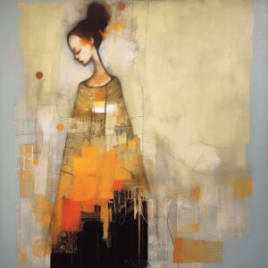 Sensual Woman Klimt Inspired 6