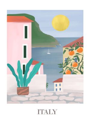 Italy 2 Travel Poster