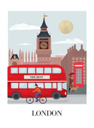 London Travel Poster