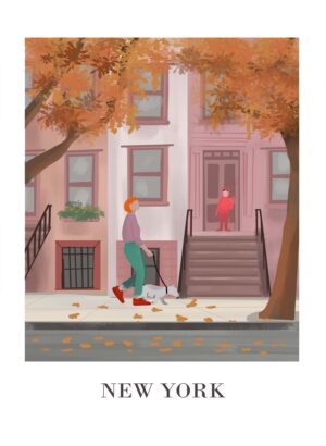New York Travel Poster