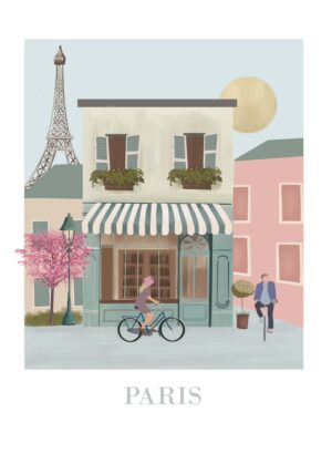Paris Travel Poster