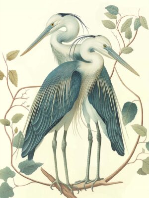 Vintage Heron Two